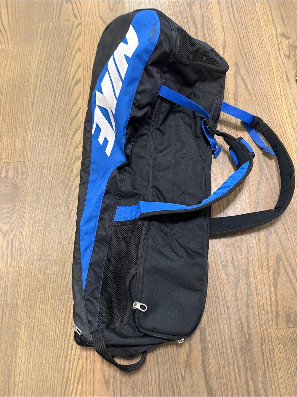 Nike Black blue baseball bag 34 x 13 inches